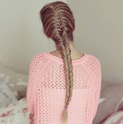 Fish tail braid 