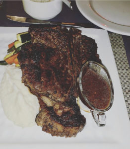 T bone Steak at Portland Steak House